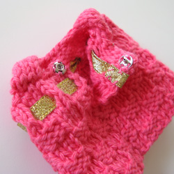 Snap buttons and ribbon